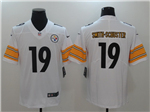 Pittsburgh Steelers #19 JuJu Smith-Schuster Youth White Vapor Limited Jersey