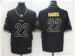Pittsburgh Steelers #22 Najee Harris Black Gold Vapor Limited Jersey