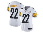 Pittsburgh Steelers #22 Najee Harris Women's White Vapor Limited Jersey