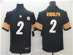 Pittsburgh Steelers #2 Mason Rudolph Black Vapor Limited Jersey