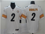 Pittsburgh Steelers #2 Mason Rudolph White Vapor Limited Jersey