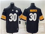 Pittsburgh Steelers #30 Jaylen Warren Black Vapor Limited Jersey