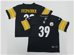 Pittsburgh Steelers #39 Minkah Fitzpatrick Toddler Black Vapor Limited Jersey