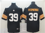 Pittsburgh Steelers #39 Minkah Fitzpatrick Alternate Black Vapor Limited Jersey