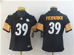 Pittsburgh Steelers #39 Minkah Fitzpatrick Women's Black Vapor Limited Jersey