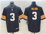 Pittsburgh Steelers #3 Russell Wilson Alternate Black Vapor Limited Jersey