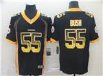 Pittsburgh Steelers #55 Devin Bush Black Drift Fashion Limited Jersey