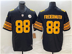 Pittsburgh Steelers #88 Pat Freiermuth Black Color Rush Vapor F.U.S.E. Limited Jersey
