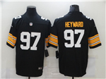 Pittsburgh Steelers #97 Cameron Heyward Alternate Black Vapor Limited Jersey