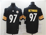 Pittsburgh Steelers #97 Cameron Heyward Black Vapor Limited Jersey