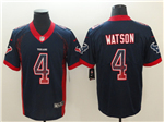 Houston Texans #4 Deshaun Watson Navy Drift Fashion Limited Jersey