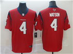 Houston Texans #4 Deshaun Watson Red Vapor Limited Jersey