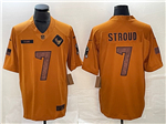 Houston Texans #7 C.J. Stroud 2023 Brown Salute To Service Limited Jersey