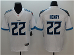 Tennessee Titans #22 Derrick Henry White Vapor Limited Jersey
