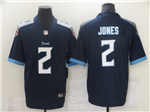 Tennessee Titans #2 Julio Jones Navy Blue Vapor Limited Jersey