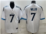 Tennessee Titans #7 Malik Willis White Vapor Limited Jersey