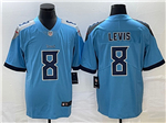 Tennessee Titans #8 Will Levis Light Blue Vapor Limited Jersey