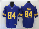Minnesota Vikings #84 Randy Moss Purple Color Rush Limited Jersey