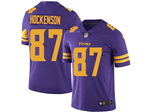 Minnesota Vikings #87 T.J. Hockenson Purple Color Rush Limited Jersey