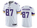 Minnesota Vikings #87 T.J. Hockenson White Vapor Limited Jersey