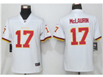 Washington Football Team #17 Terry McLaurin Women's White Vapor Limited Jersey