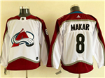 Colorado Avalanche #8 Cale Makar Youth White Jersey