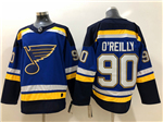 St. Louis Blues #90 Ryan O'Reilly Home Blue Jersey