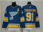 St. Louis Blues #91 Vladimir Tarasenko Alternate Blue Jersey