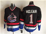Vancouver Canucks #1 Kirk McLean 2005 CCM Vintage Black Jersey