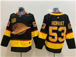 Vancouver Canucks #53 Bo Horvat 2019/20 Black 50th Anniversary Jersey