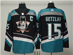 Anaheim Ducks #15 Ryan Getzlaf Alternate Black Jersey