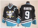 Mighty Ducks of Anaheim #9 Paul Kariya 2003 CCM Vintage Black Jersey