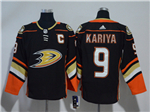 Anaheim Ducks #9 Paul Kariya Black Jersey