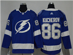 Tampa Bay Lightning #86 Nikita Kucherov Blue Jersey