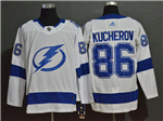 Tampa Bay Lightning #86 Nikita Kucherov White Jersey