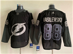 Tampa Bay Lightning #88 Andrei Vasilevskiy Alternate Black Jersey