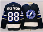 Tampa Bay Lightning #88 Andrei Vasilevskiy 2023-24 Alternate Black Jersey