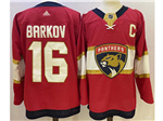Florida Panthers #16 Aleksander Barkov Red Jersey