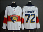 Florida Panthers #72 Sergei Bobrovsky White Jersey