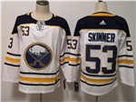 Buffalo Sabres #53 Jeff Skinner White Jersey