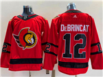 Ottawa Senators #12 Alex DeBrincat Red 2020/21 Reverse Retro Jersey