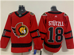 Ottawa Senators #18 Tim Stutzle Red 2020/21 Reverse Retro Jersey