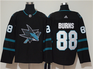 San Jose Sharks #88 Brent Burns Black Jersey