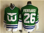 Hartford Whalers #26 Ray Ferraro 1989 Vintage CCM Green Jersey