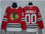 Chicago Blackhawks #00 Clark Griswold Christmas Vacation Red Jersey