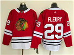 Chicago Blackhawks #29 Marc-Andre Fleury Red Jersey