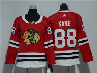 Chicago Blackhawks #88 Patrick Kane Women's Red Jersey