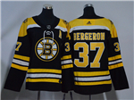Boston Bruins #37 Patrice Bergeron Women's Black Jersey