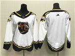 Boston Bruins Women's White Reverse Retro 2.0 Team Jersey