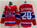 Montreal Canadiens #20 Juraj Slafkovsky Red Jersey